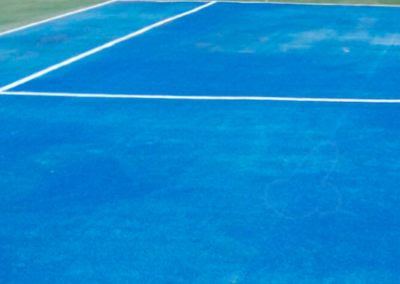 Rehabilitación pista de tenis Tordera