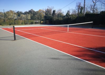 Color en pista de tenis, Empordà