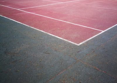 Restauración de 3 pistas de tenis, Costa Brava