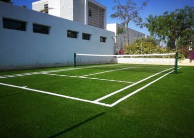 Césped en mini tenis, Garraf